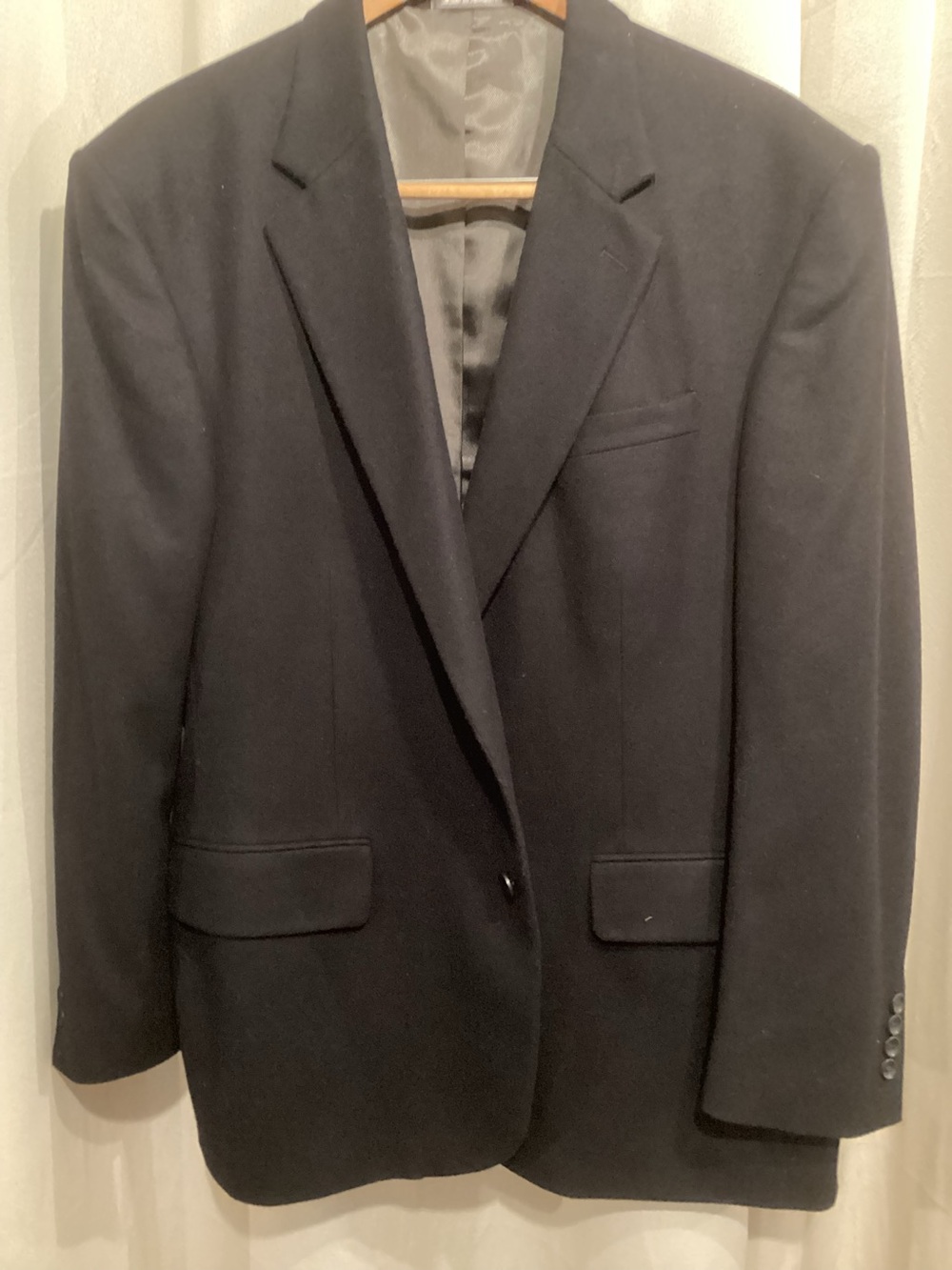 Men's Classic Black Blazer - Oscar De La Renta